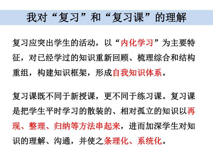 小学科学复习策略的研究 课件