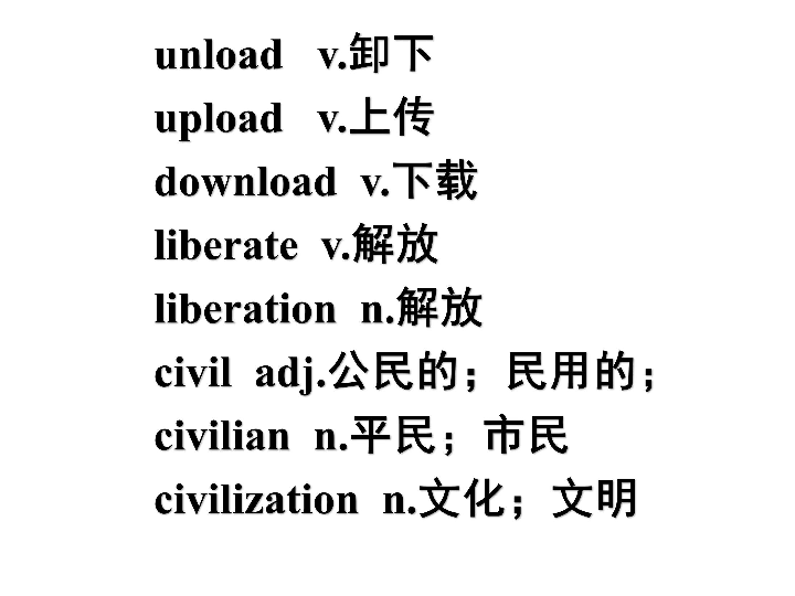 外研版选修6 Module 6 War and Peace Period7 Language points课件(共22张PPT)
