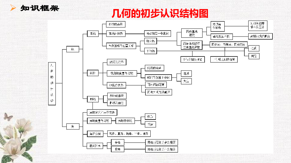 2020年北师大版中考数学二轮复习课件第十三讲几何的初步认识与尺规作图(共36张PPT)