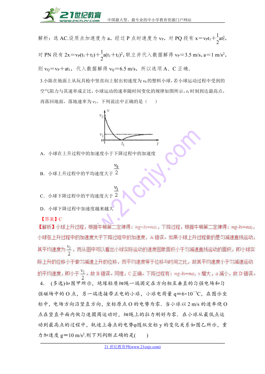 2018年四川省高考物理模拟测试（二）（解析版）