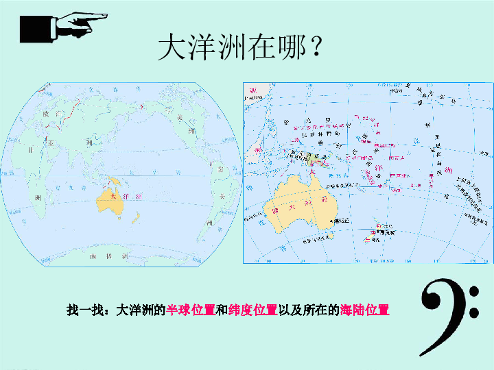 粤教地理七年级下册第10章3大洋洲概述共26张ppt