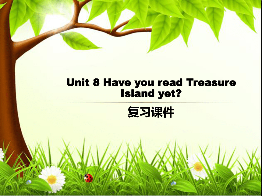 Unit 8 Have you read Treasure Island yet? 单元复习课件
