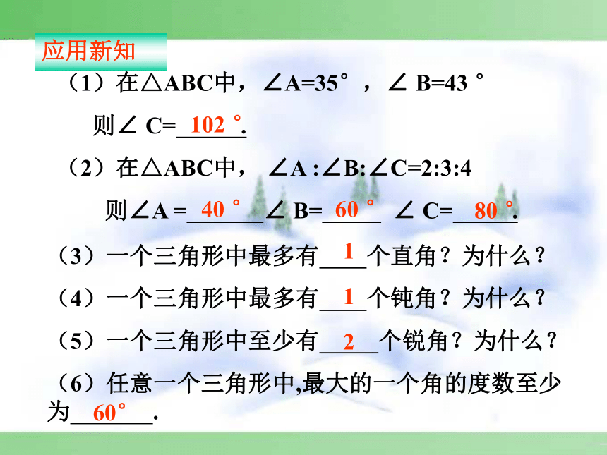 11.2 与三角形有关的角课件（2课时）