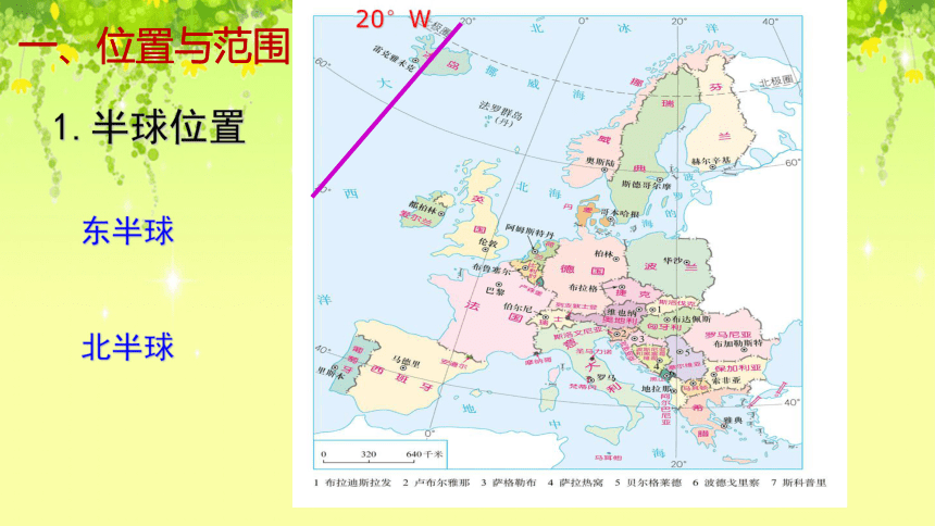 20212022學年人教版七年級地理下冊82歐洲西部第1課時課件共25張ppt