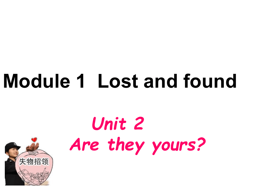 Unit 2 Are  they yours?课件