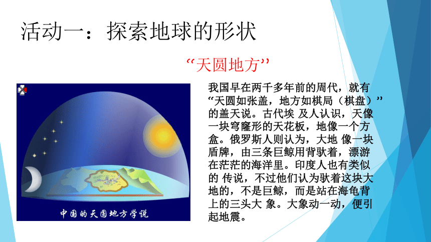 人教版初中地理七年级上册第一章第一节地球和地球仪教学课件(17张PPT)