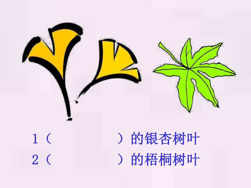 人教版小学语文二年级上册《蓝色的树叶》课件