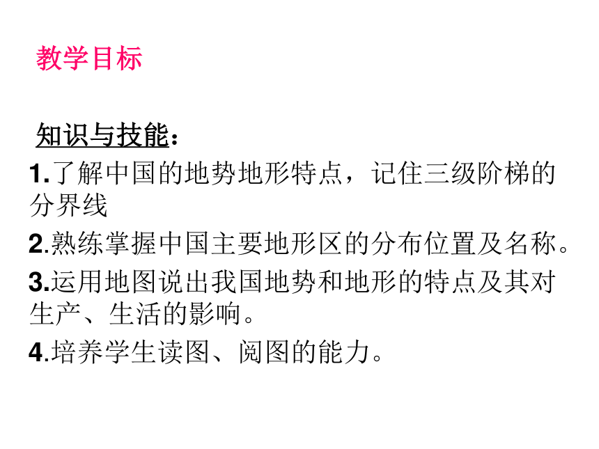 2017-2018学年度吉林省长春市第19中学八年级地理2.1地形与地势课件  （共39张PPT）