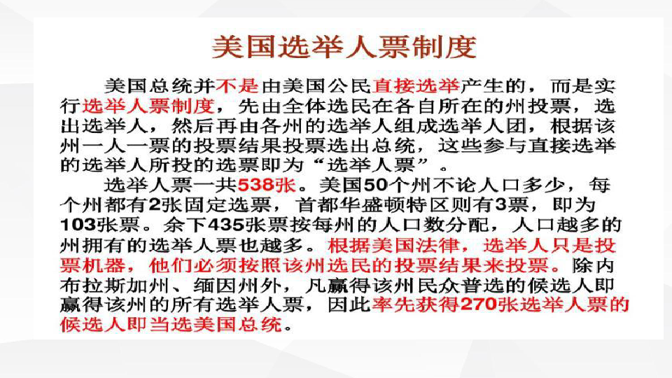 人教版高中政治必修二2.1 民主选举：投出理性一票课件 (共40张PPT)