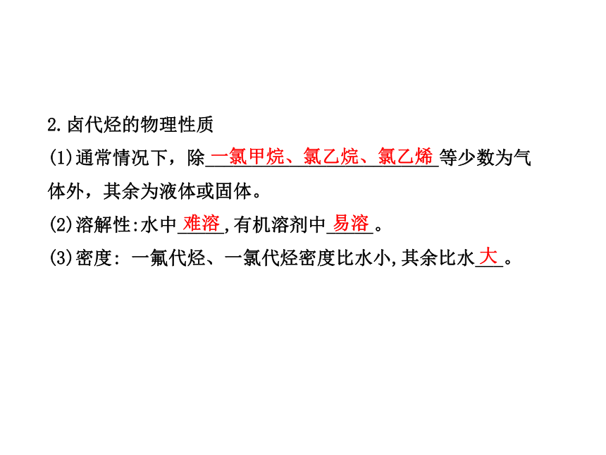 2014年高考化学一轮复习专题（鲁科版）选修烃的衍生物（共99张PPT）