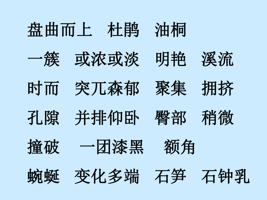 语文五年级上北京版2.5《记金华的双龙洞》课件(43张)