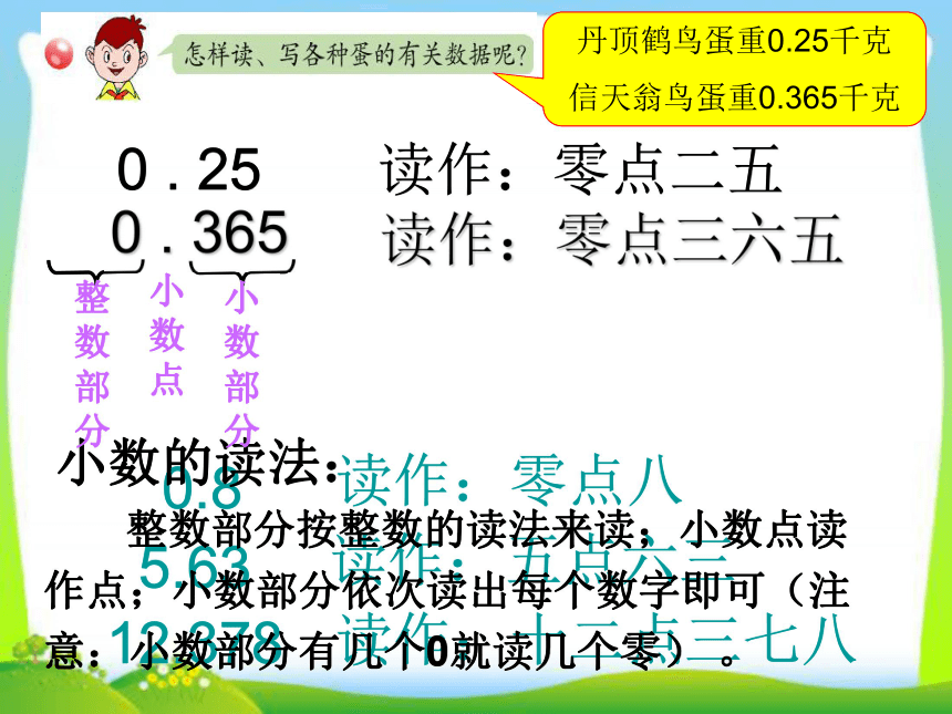 人教版小学三年级数学下 7 小数的初步认识  小数的意义 课件 (共21张PPT)