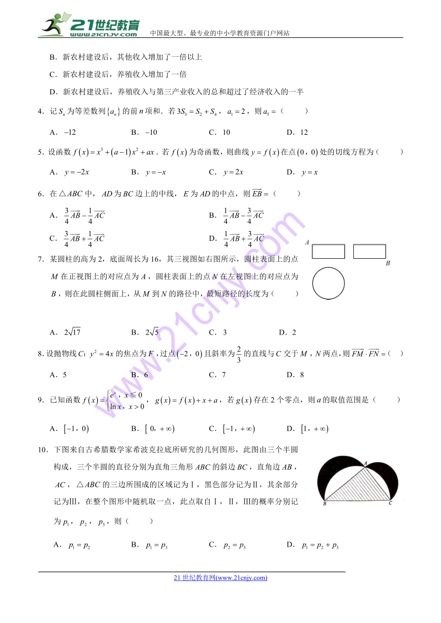 2018年全国Ⅰ卷高考理科数学真题试题及答案解析（含选择填空详解）