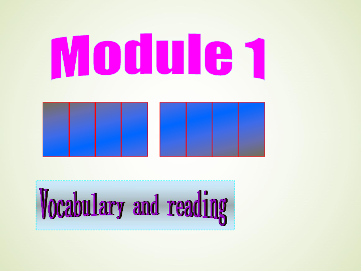 高中英语 外研版选修6 Module 1 Small Talk Vocabulary and reading课件31张