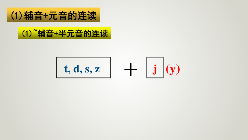 英语中的连读现象课件（23张）