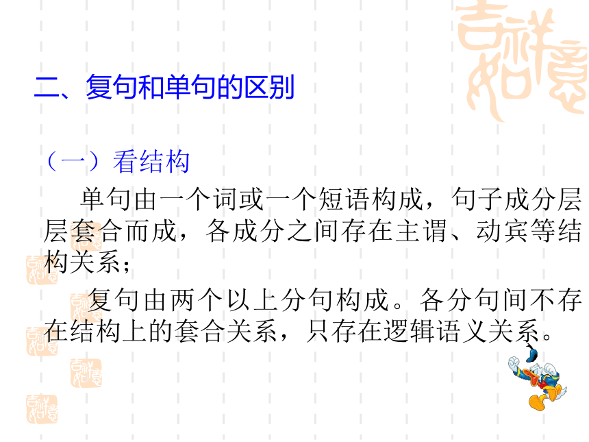 语法系列之复句类型 课件（79张PPT）