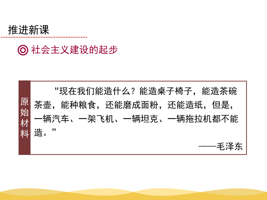 吉林省梅河口五中历史人教版必修2 第三单元第11课经济建设的发展和曲折  课件