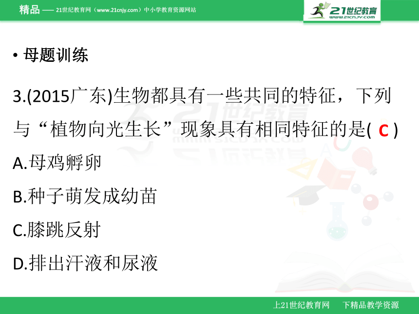 2018年广东省生物会考 七年级上册复习课件《一二单元复习》课件