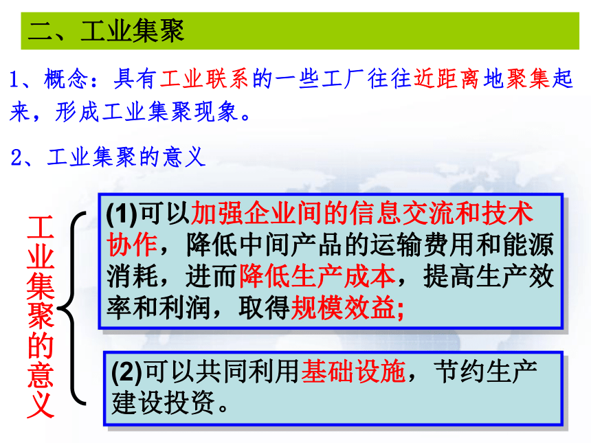 人教版（新课程标准） 必修2 第四章　工业地域的形成与发展 第二节 工业地域的形成 课件 （共35张PPT）