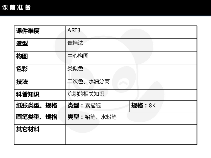 四年级上册美术课外班课件-ART3《小浣熊君》-全国通用(共21张PPT)