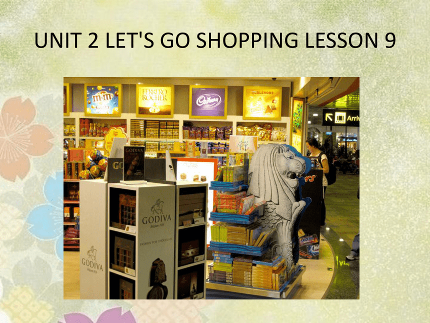Unit 2 Let’s go shopping! LESSON 9 课件  (共20张PPT)