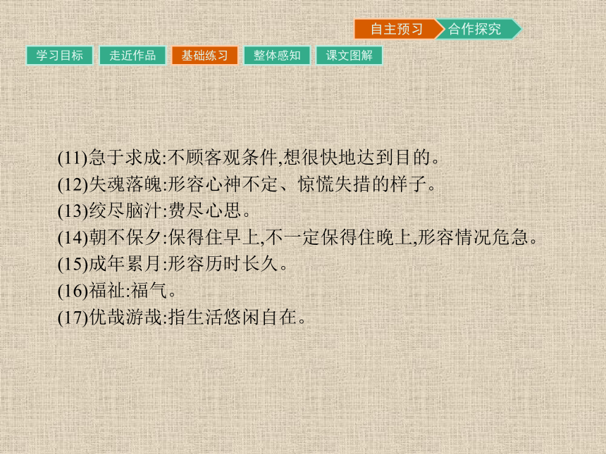 2017-2018学年粤教版必修1：12 我与地坛(节选) 课件