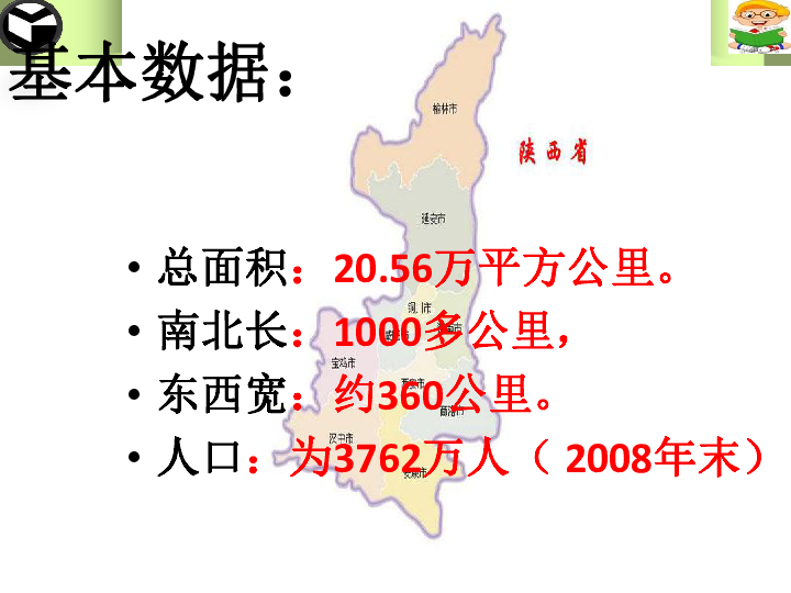 粤教版八下地理 7.5陕西省 课件