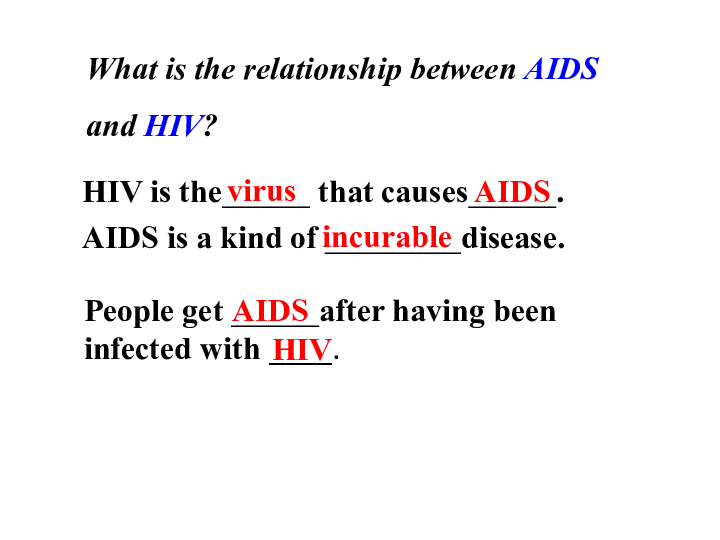 Unit 3 protecting ourselves Reading(1)：Aids today教学课件（38张）