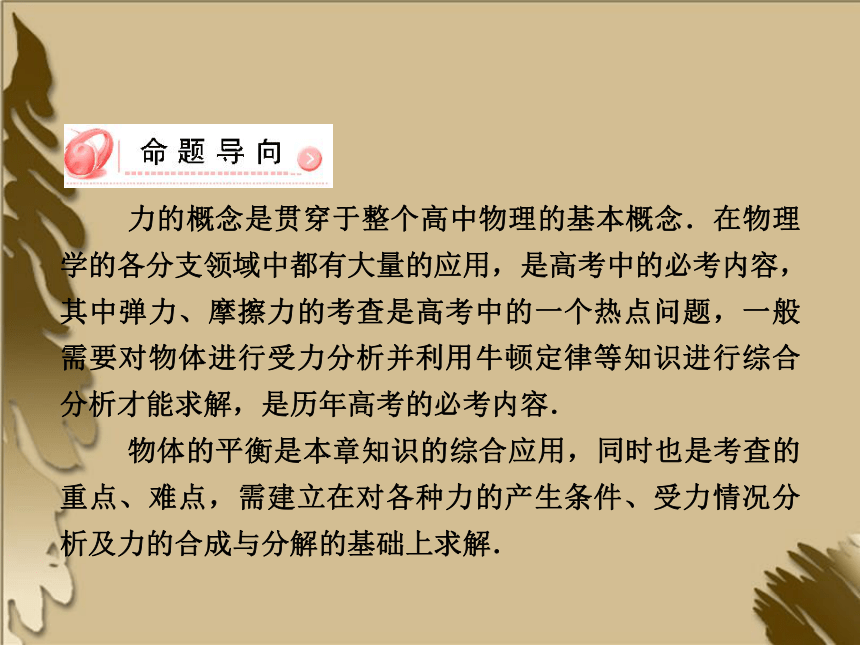 2012高考一轮复习物理（要点+命题导向+策略） 2-4