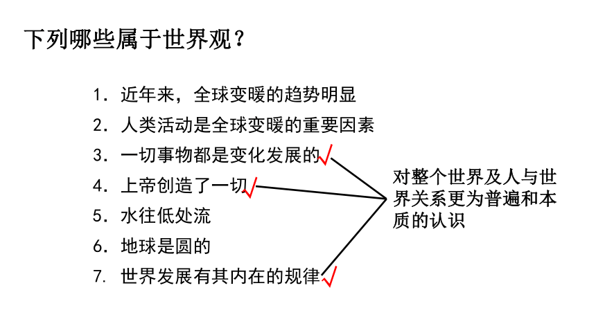 1.1-2 关于世界观的学说 课件（16张ppt）含内嵌视频