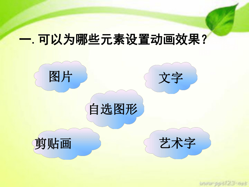 ppt动画设置步骤