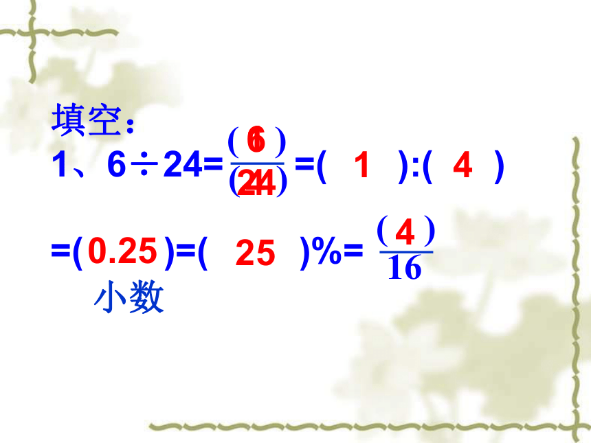 认识百分数整理与复习课件