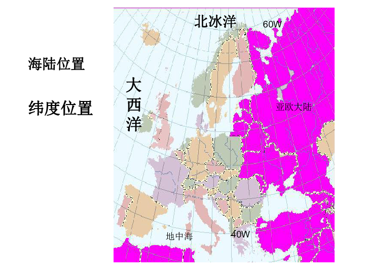 人教版地理七年下课件 8.2欧洲西部 共22张PPT