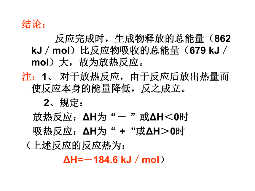 1.1《化学反应与能量的变化》PPT课件（新人教版-选修4）