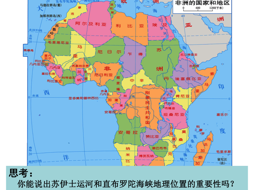 非洲等高线地形图图片