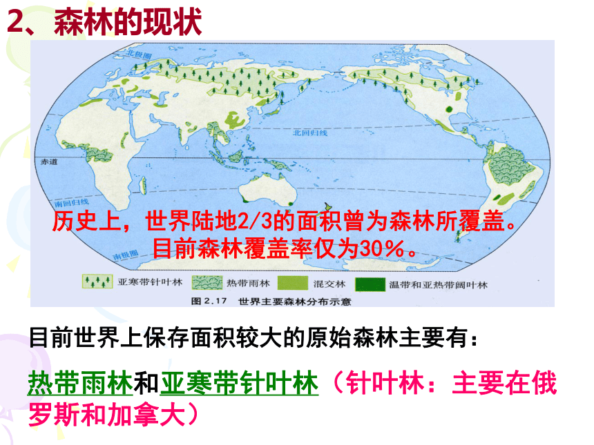 人教版高中地理必修三：2.2森林的开发和保护 课件 (共56张PPT)