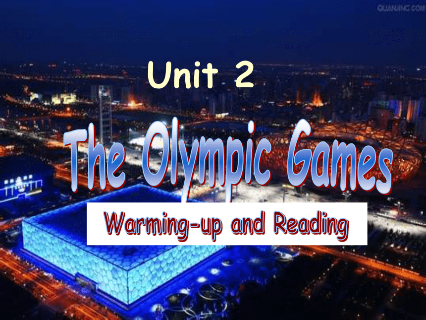 英语必修二Unit 2 The Olympic Games reading课件