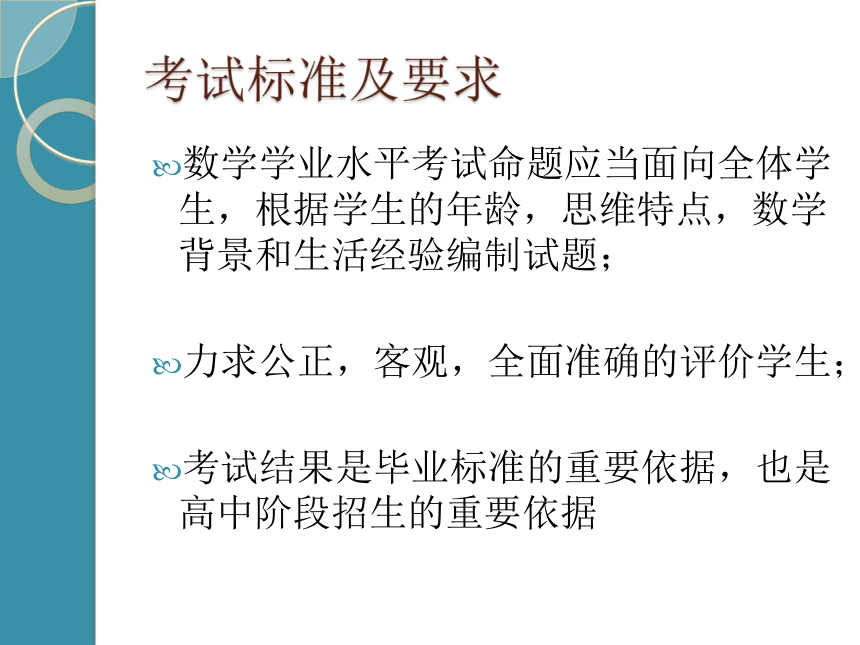 2018年云南省数学学业水平复习及初中数学教学规划课件