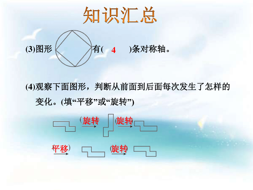 数学六年级下苏教版7图形的运动 课件（20张）