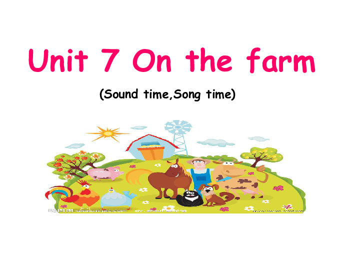 Unit7 On the farm(第3课时) 课件(25张PPT)