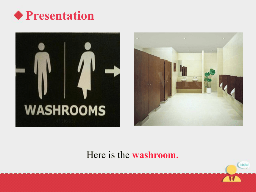 Lesson 4 washroom and library课件