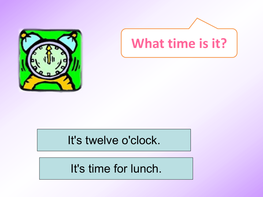 Unit 1 What time is itLesson 3 课件