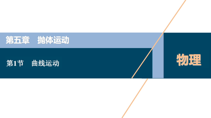 1.1 曲线运动-2020-2021学年高一下学期物理人教版必修二(共70张PPT)