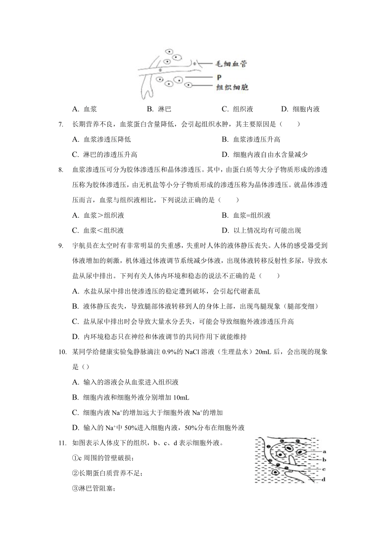 湖南省长沙县第九重点高中2021-2022学年高一上学期9月月考测试生物试题（Word版含答案有解析）