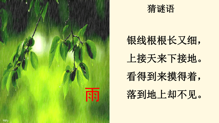 6秋天的雨课件共21张