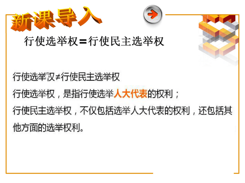 高中政治人教版必修二政治生活2.1 民主选举：投出理性一票 课件（共26张PPT）