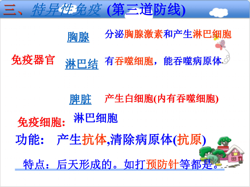 七年级生物下册 第七章 第一节 免疫课件 冀教版  23张PPT