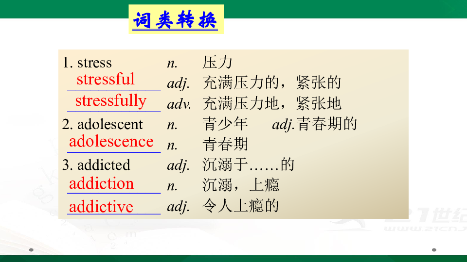 人教版高考英语一轮复习基础知识之选修六Unit 3  A healthy life课件