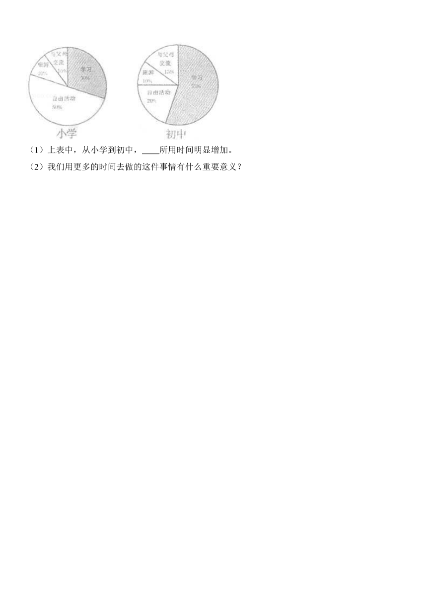 湖北省孝感市孝南区肖港中学、三汊中学、毛陈中学2016-2017学年七年级（上）第一次月考道德与法治试卷（解析版）