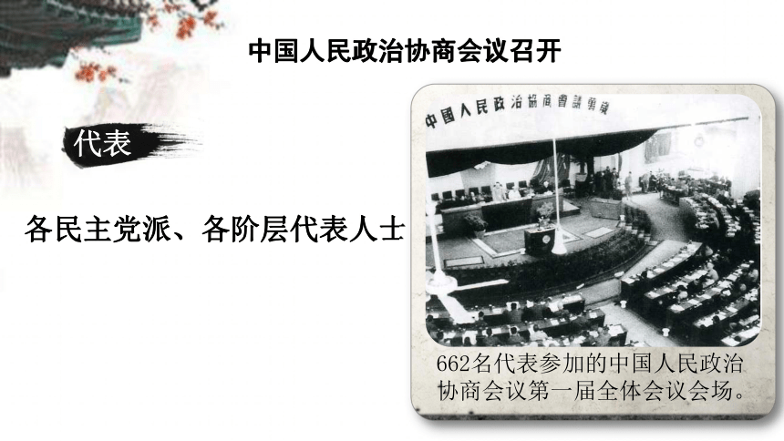 第1课 中华人民共和国成立 课件 （共19张PPT）